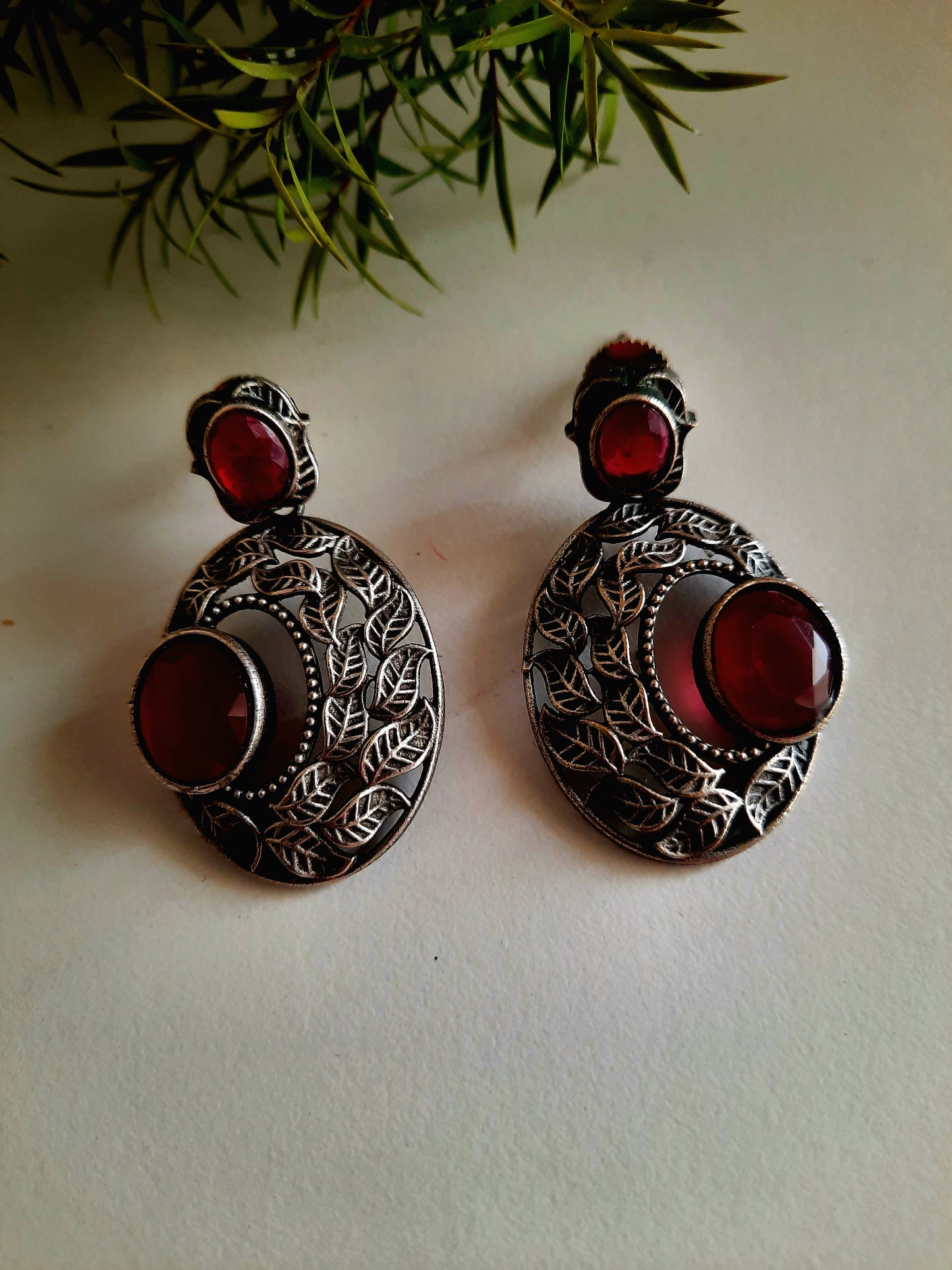 Gamini Pink Earrings