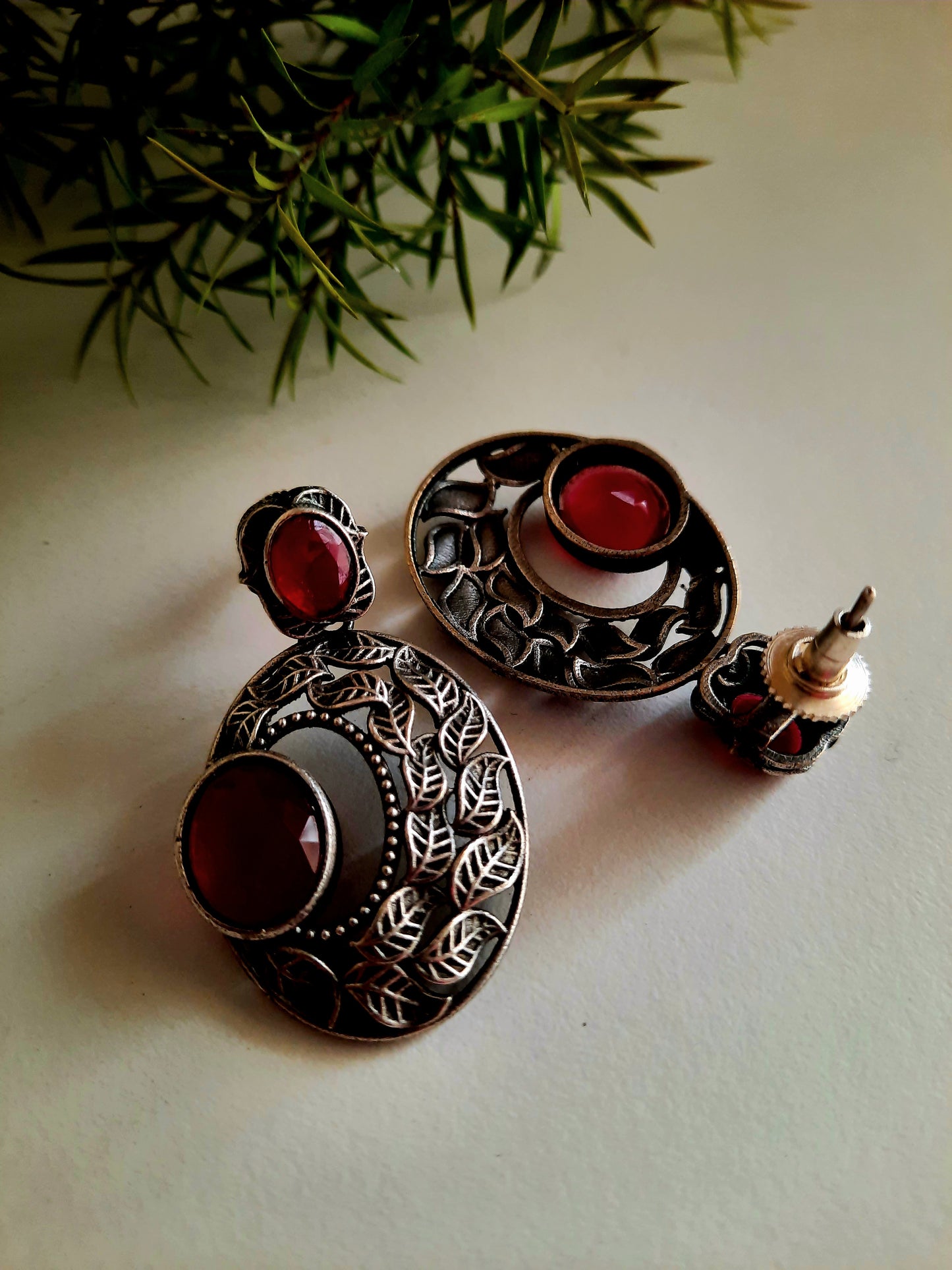 Gamini Pink Earrings