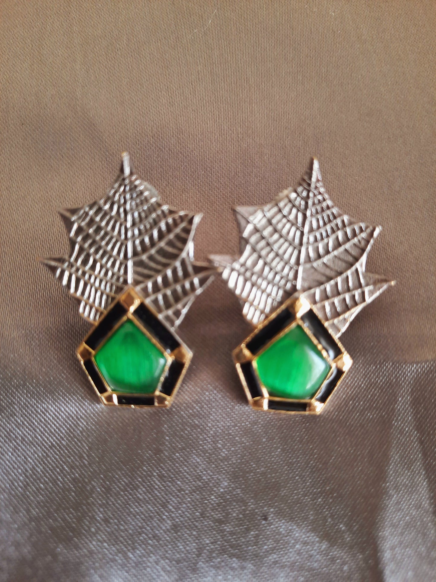 Maya Green Earrings