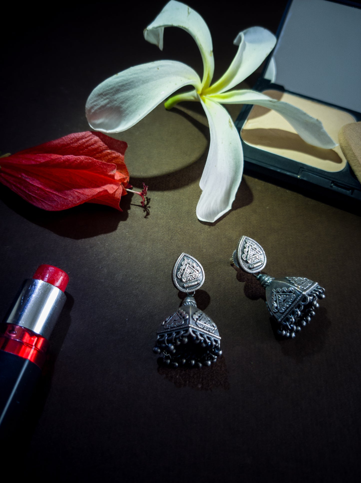 Osho Oxidized Earrings