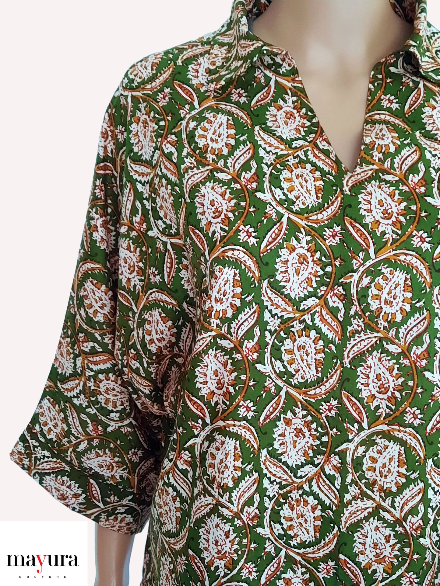 Chitrika – Artistic Kalamkari Top in Pure Cotton Weave