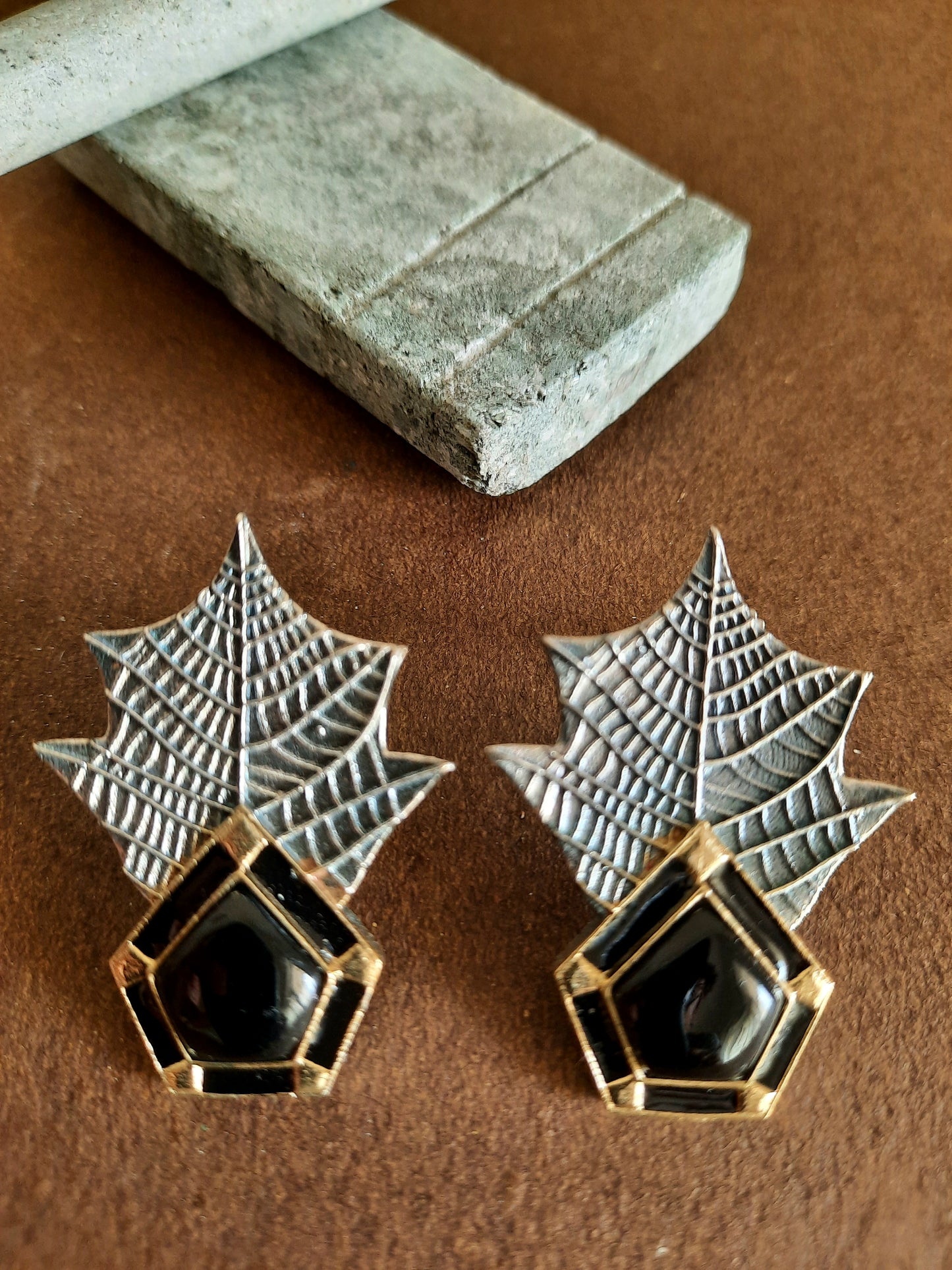 Maya Black Earrings