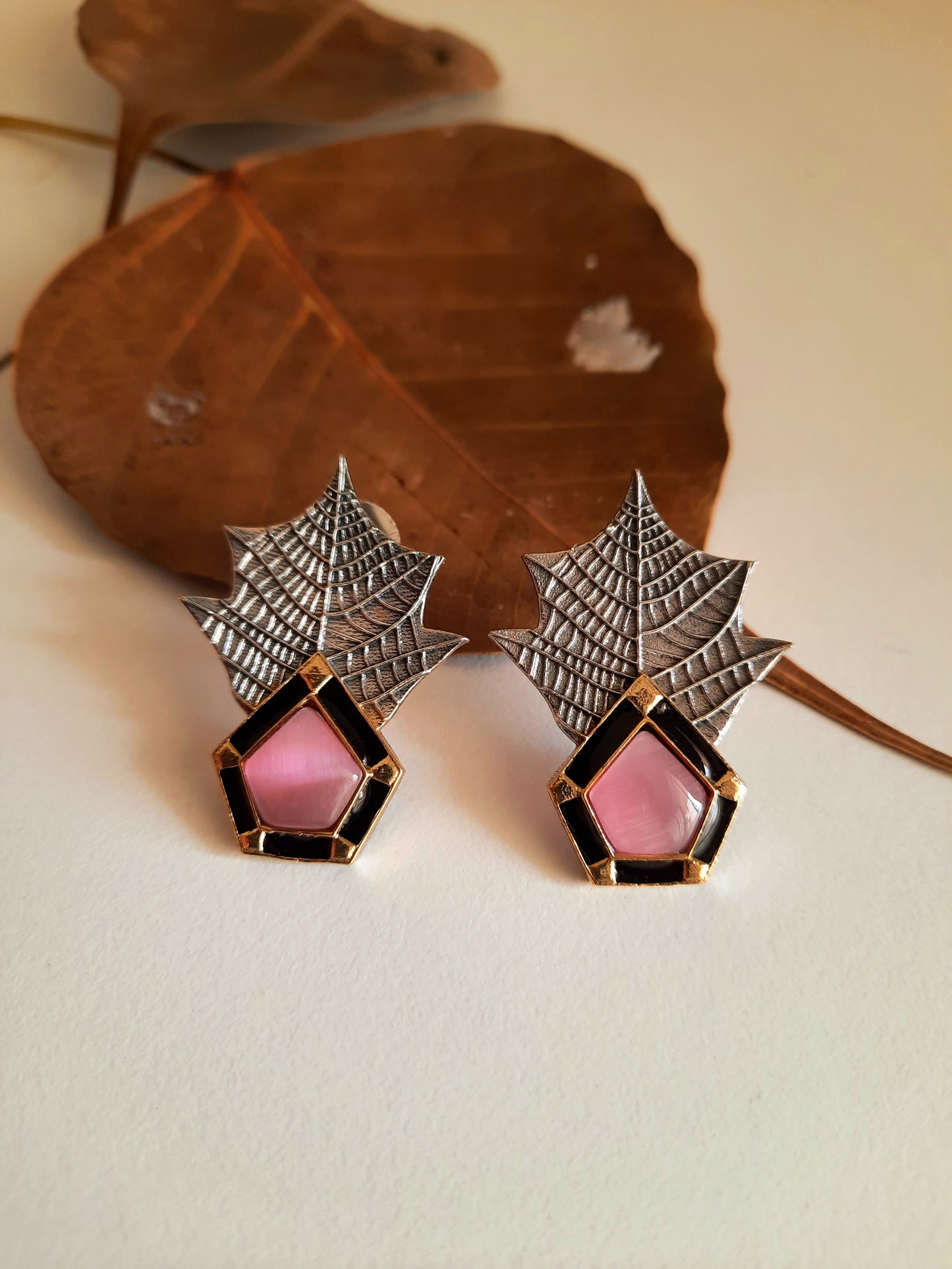 Maya Black Earrings