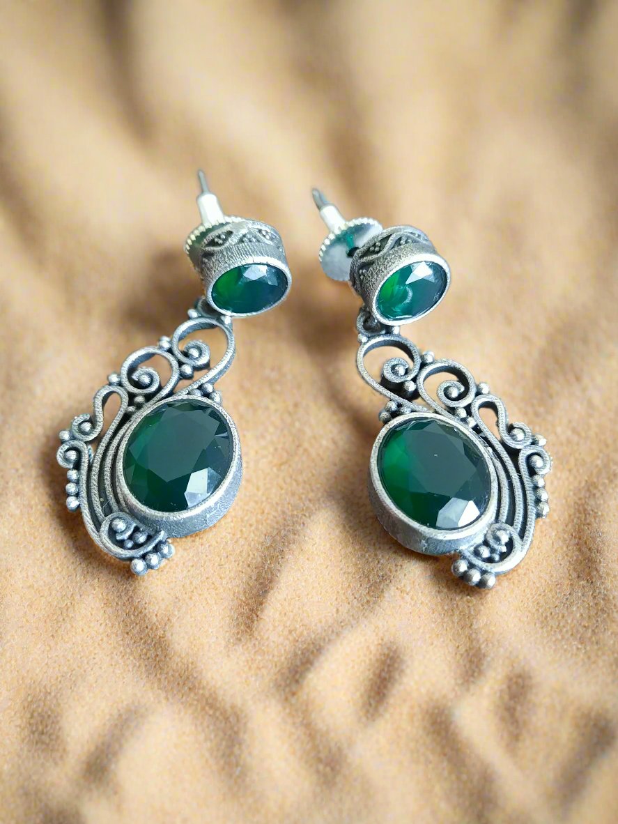 Gloria Green Earrings