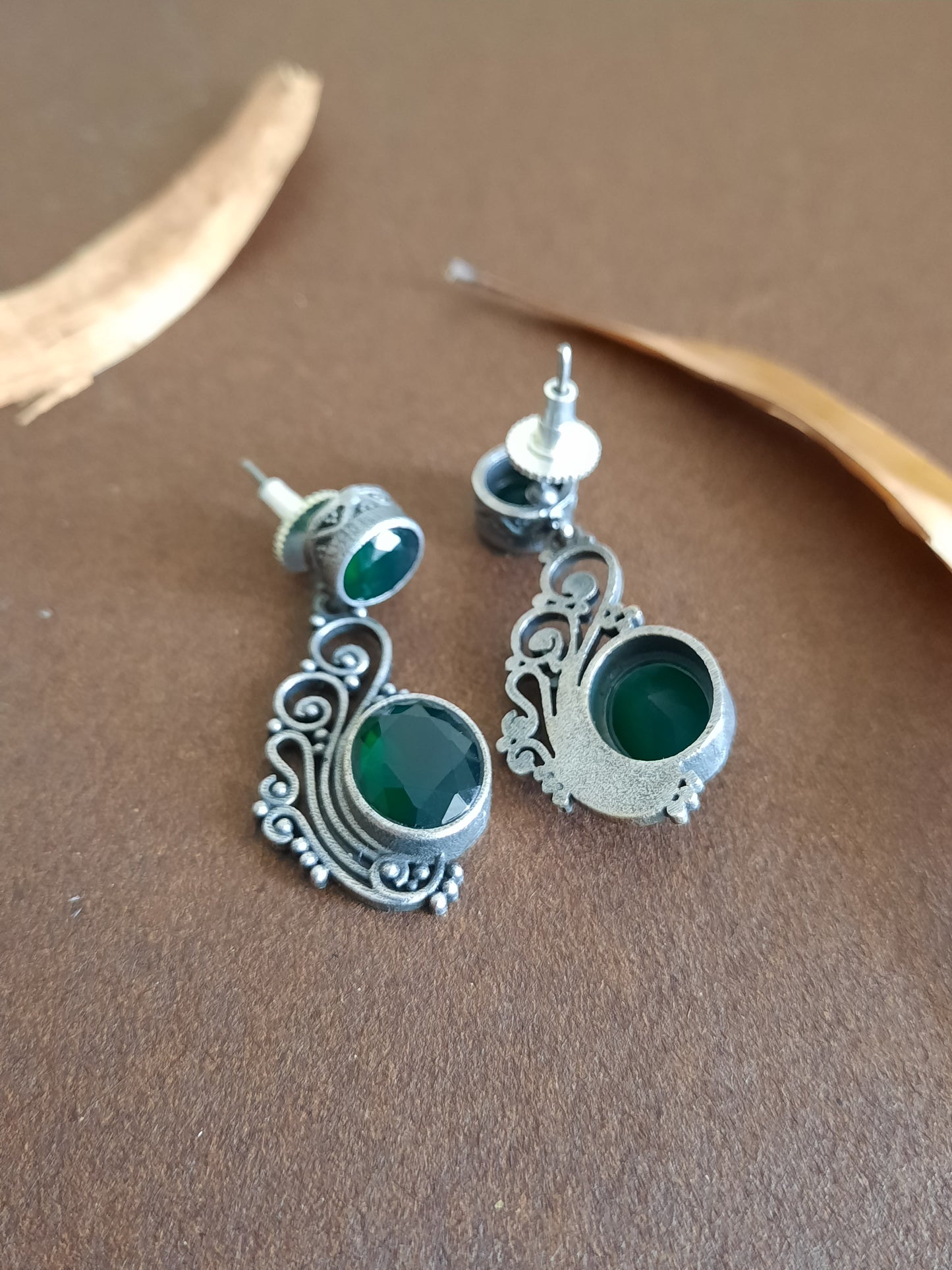 Gloria Green Earrings