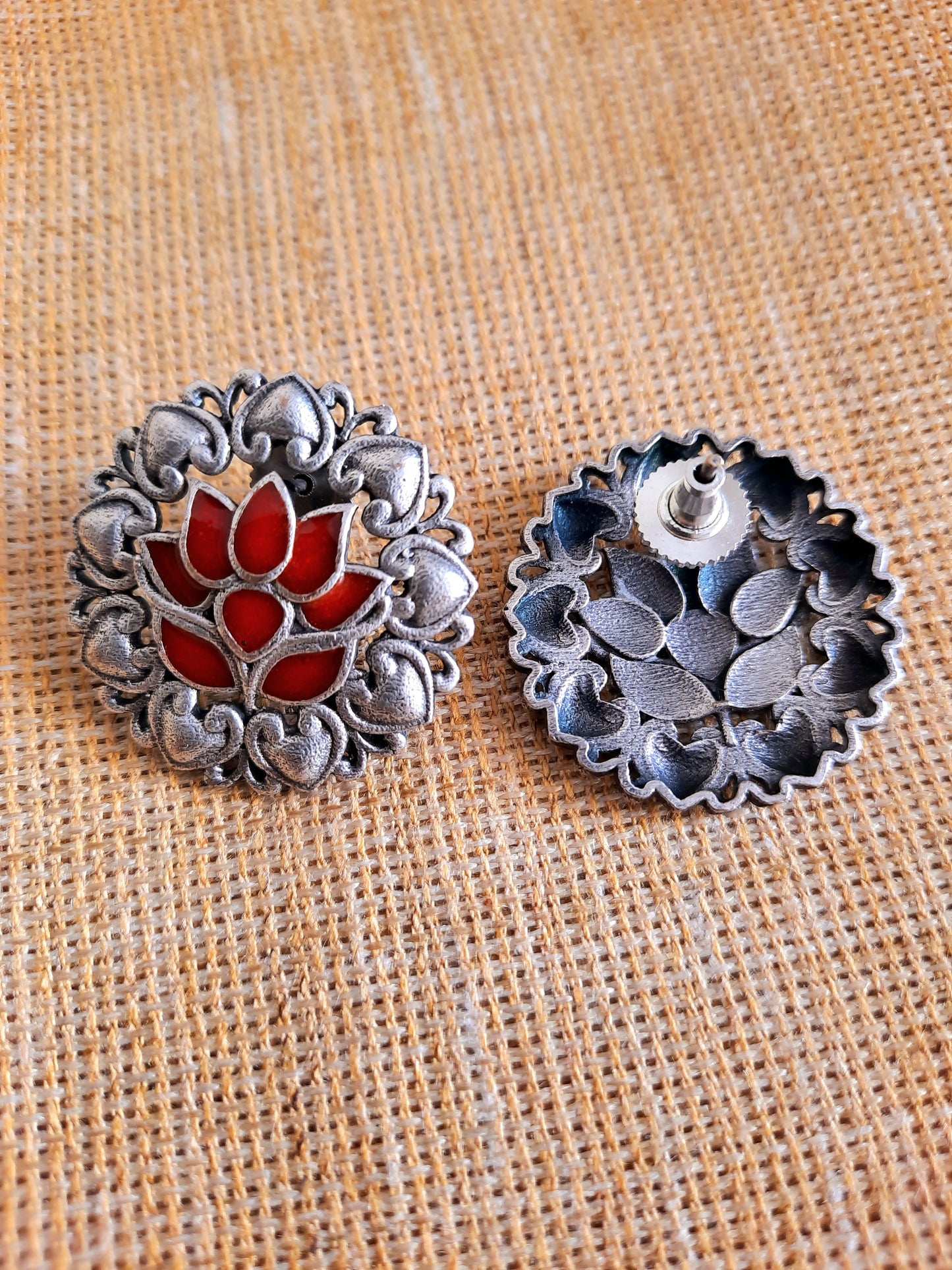 Layla Red Earrings