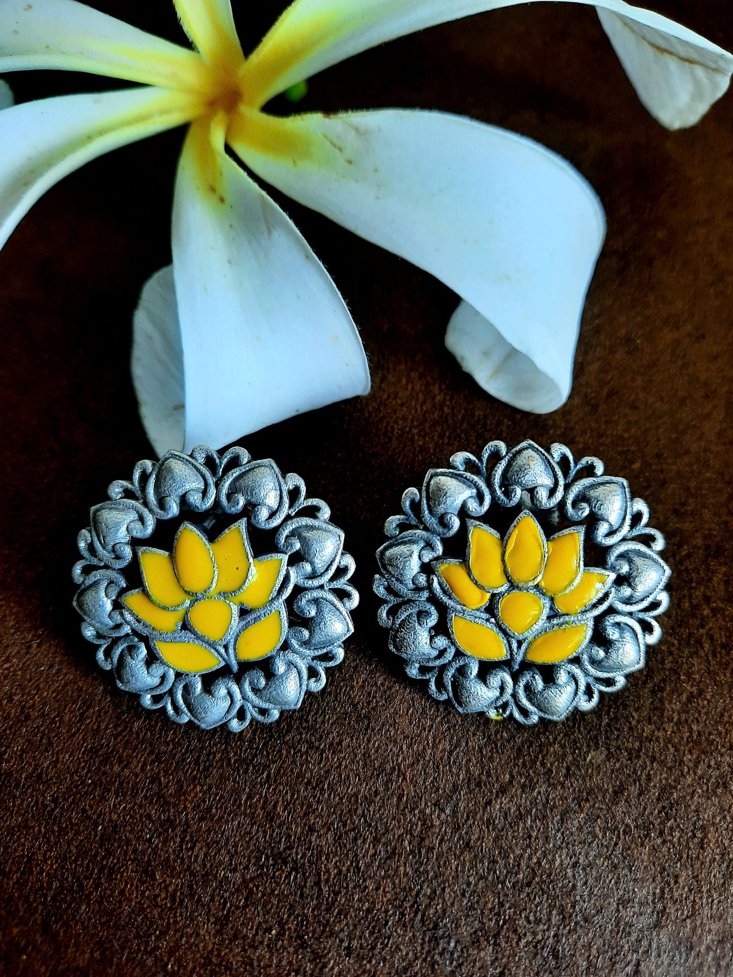 Layla Yellow Earrings