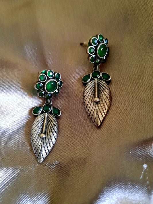 Gianna Green Earrings