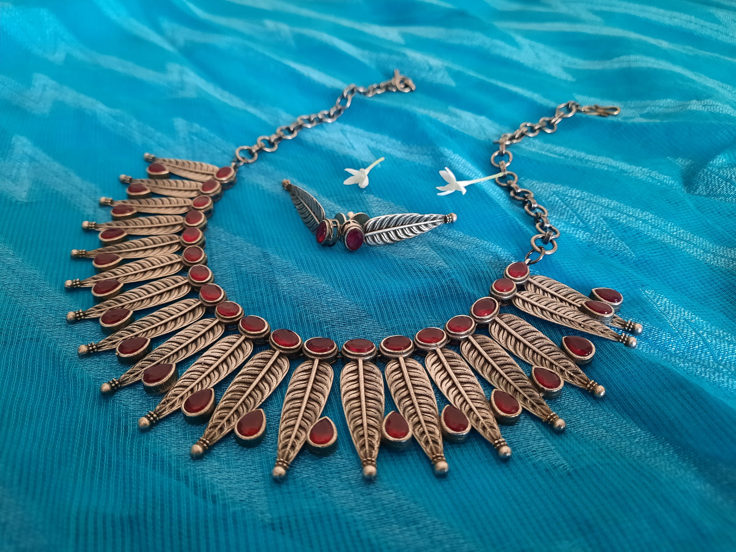 Simran Black Necklace Set