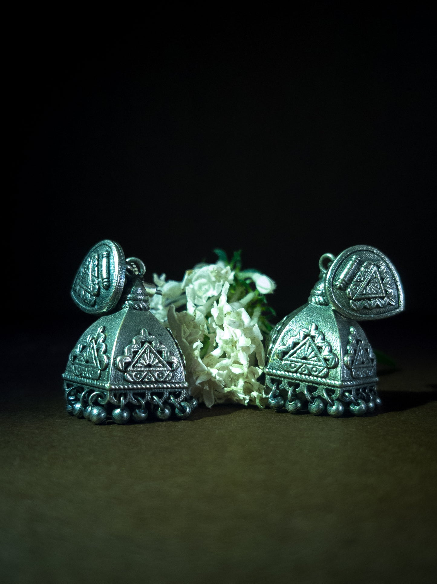 Osho Oxidized Earrings